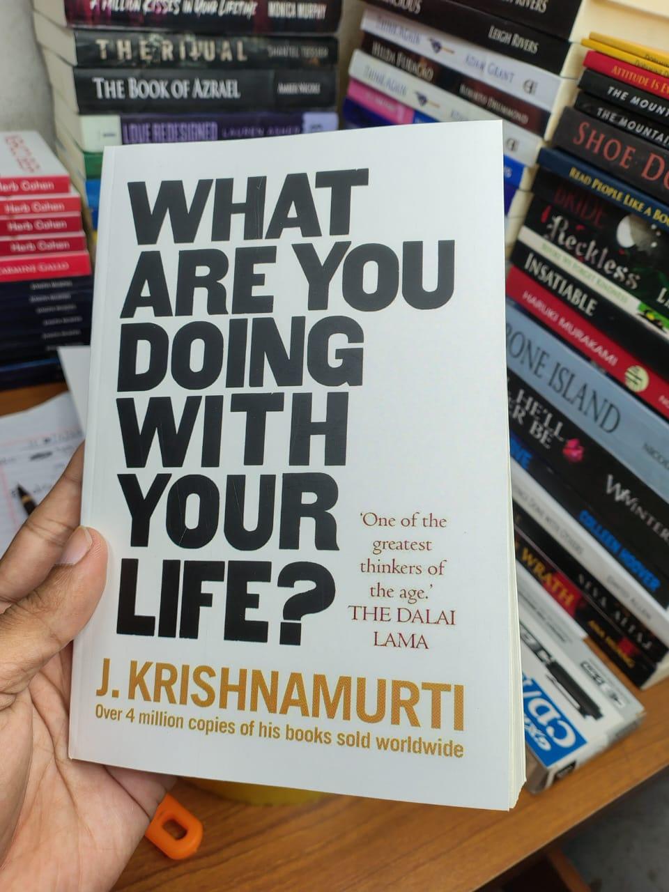 What Are You Doing With Your Life? by Jiddu Krishnamurti - Book Tank BD