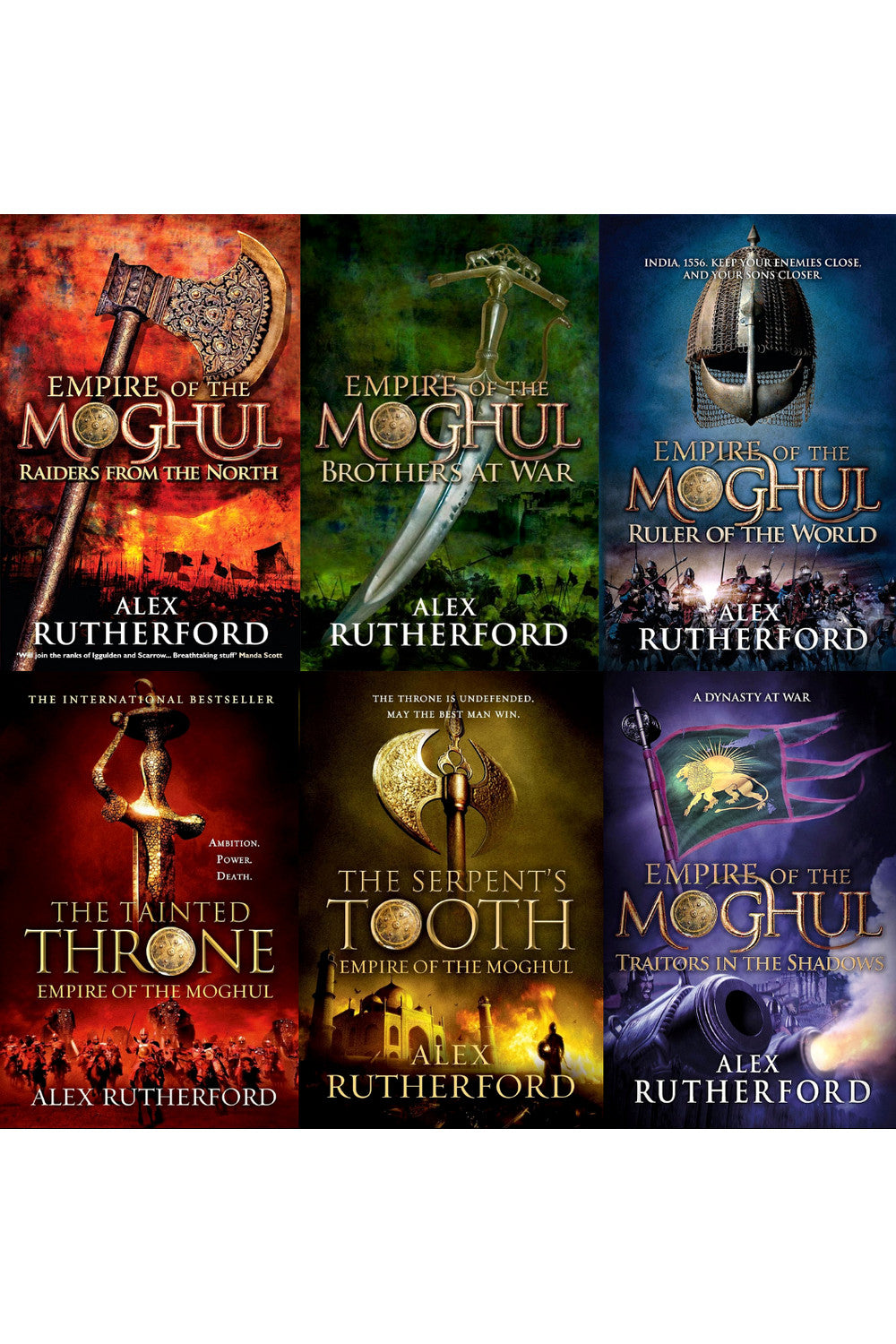 Empire of the Moghul Series by Alex Rutherford