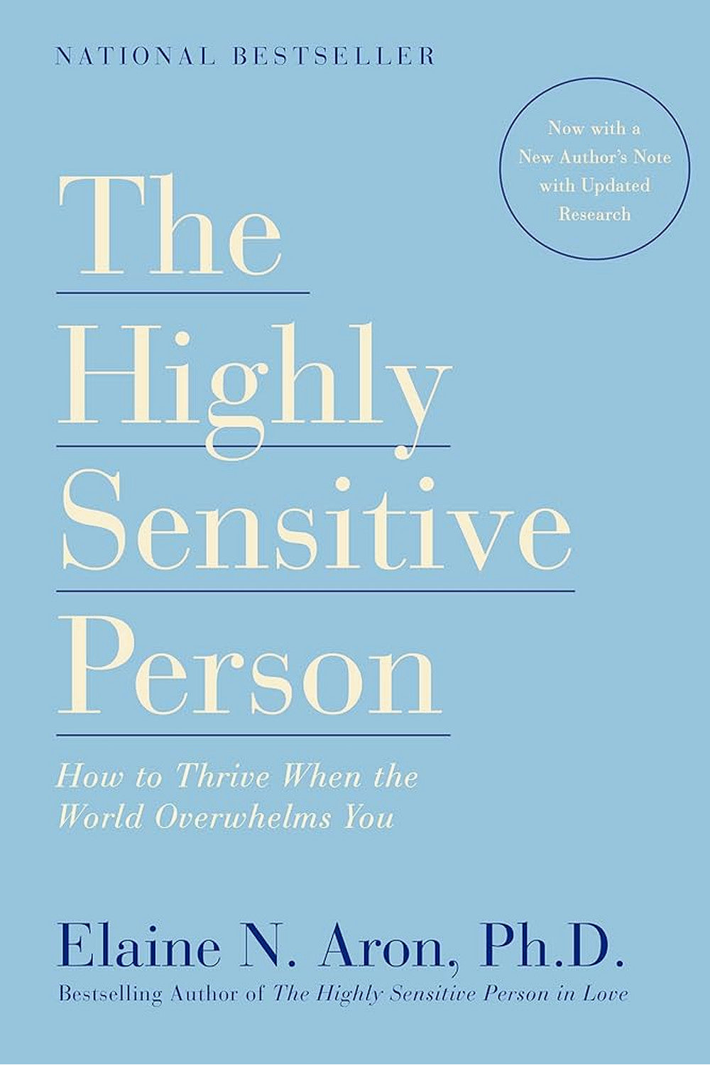 The Highly Sensitive Person by Elaine N. Aron