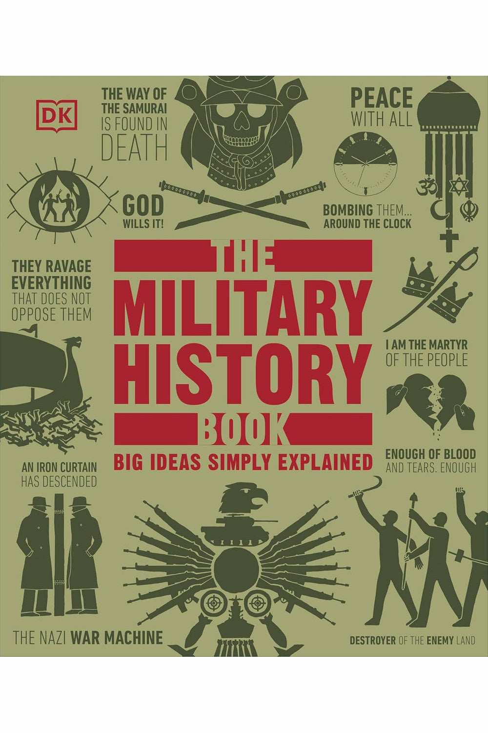 The Military History Book by DK