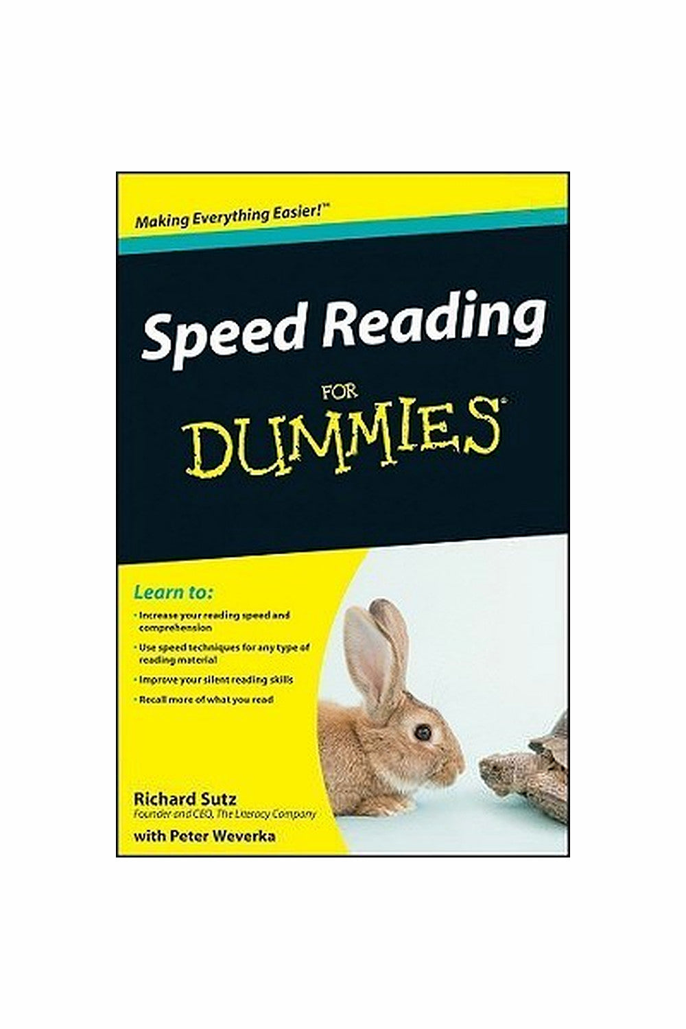 Speed Reading For Dummies by Richard Sutz and Peter Weverka
