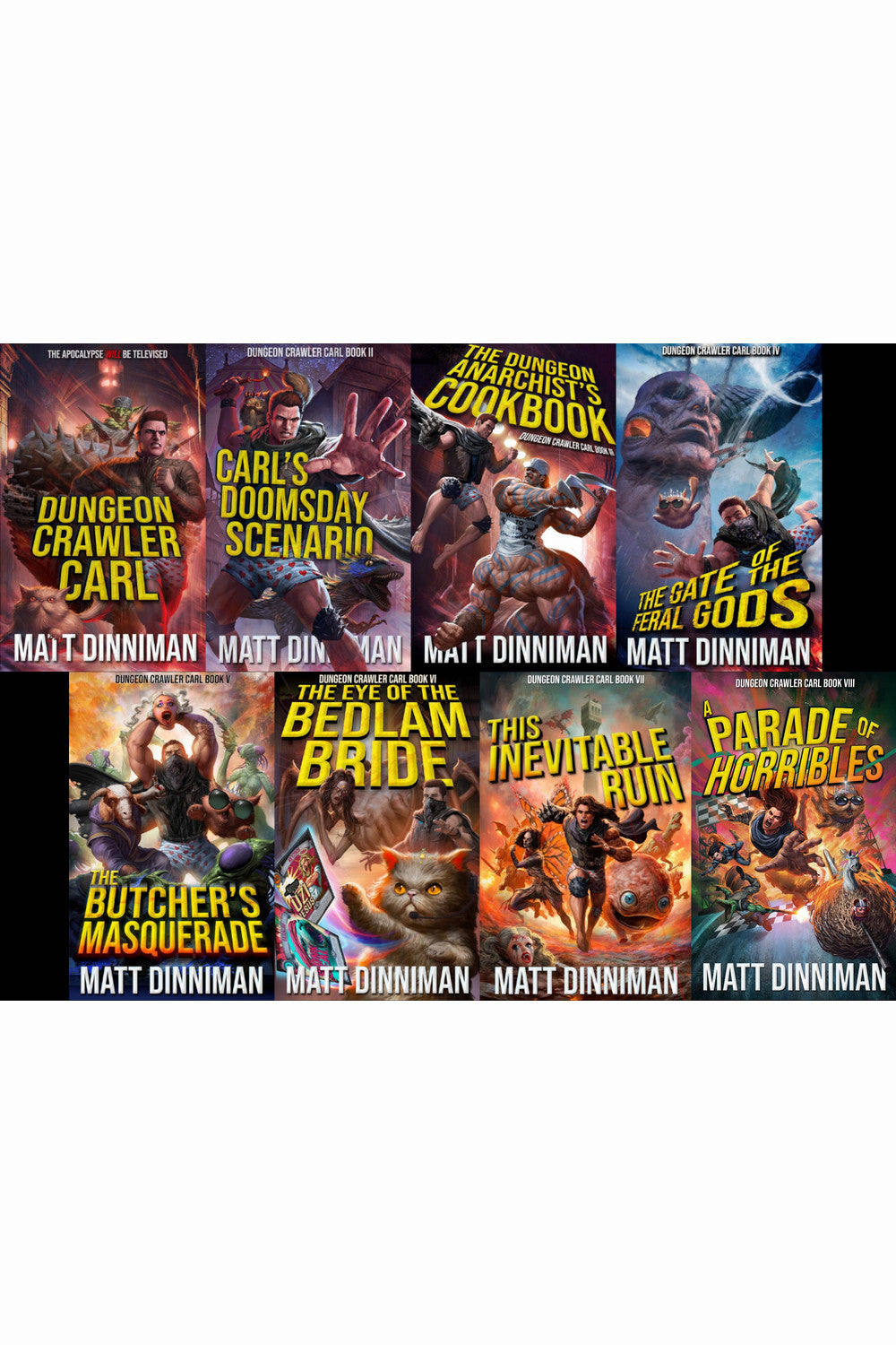 Dungeon Crawler Carl Series by Matt Dinniman