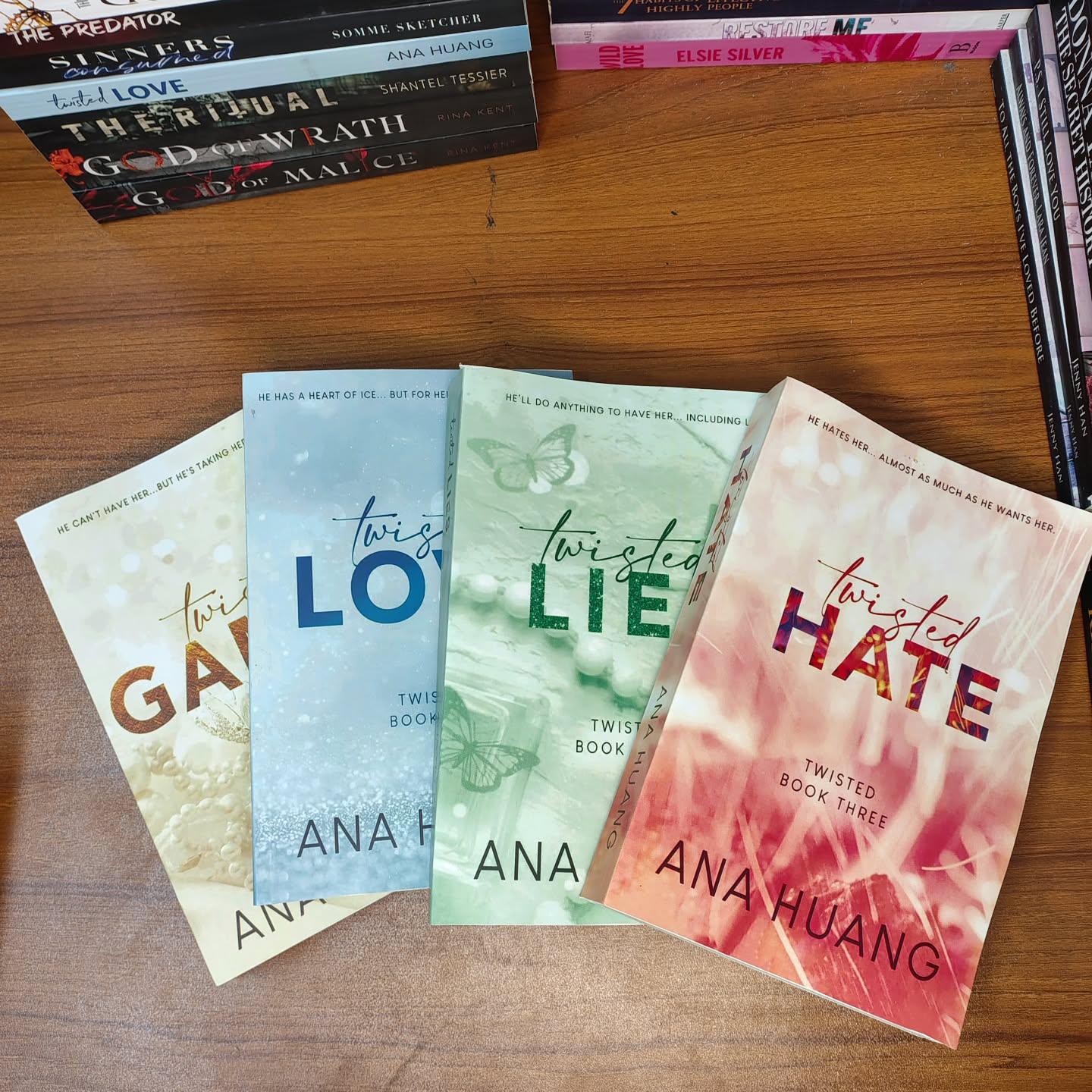Twisted Series (4 Books) by Ana Huang - Book Tank BD