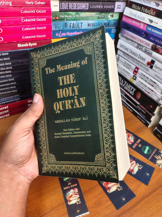 The Meaning of the Holy Qur’an by Abdullah Yusuf Ali - Book Tank BD