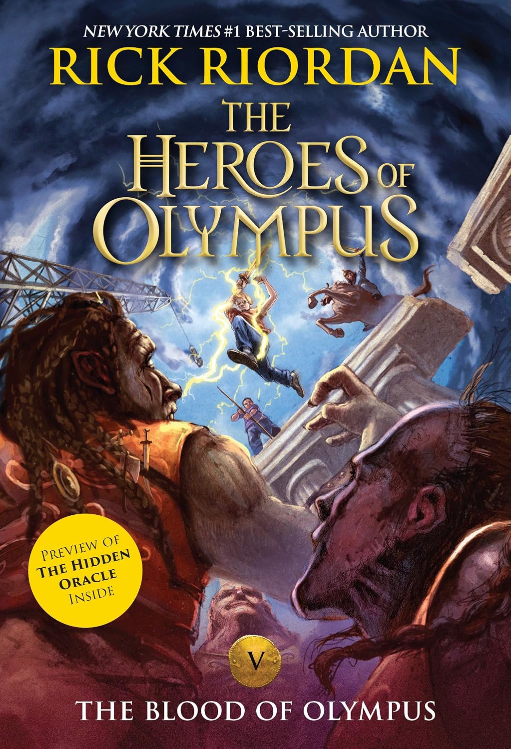 The Heroes of Olympus: The Blood of Olympus by Rick Riordan