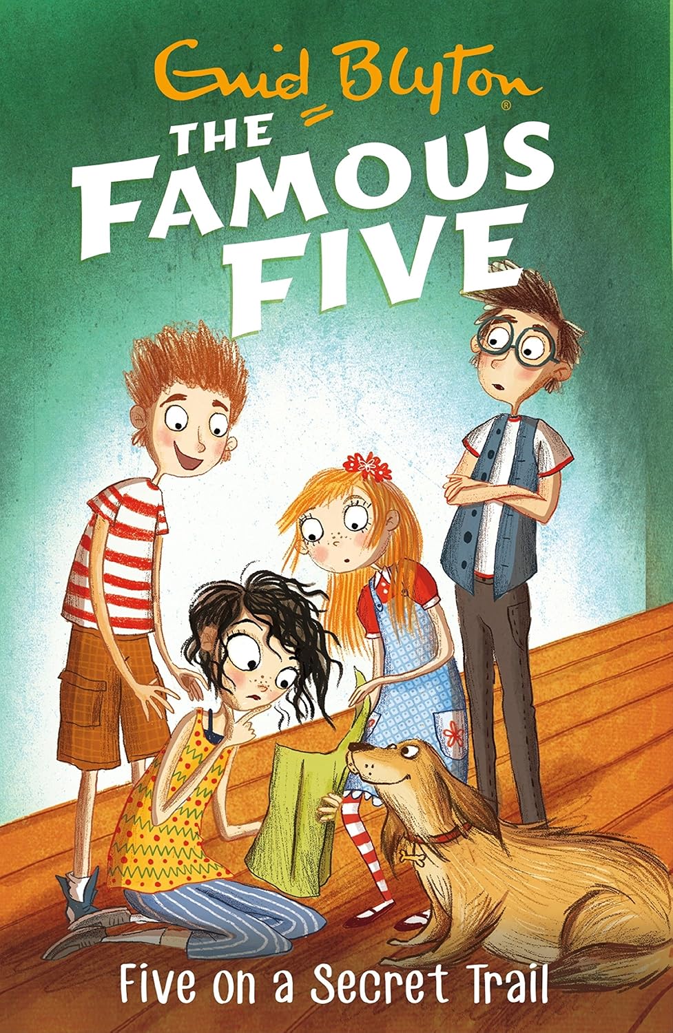 The Famous Five: Five on a Secret Trail by Enid Blyton