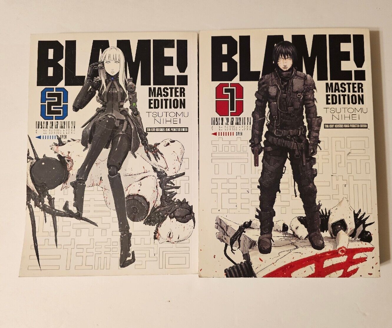 BLAME Manga Vol 1 2 Master Edition By Tsutomu Nihei Book Tank BD blame-manga-vol-1-2-master-edition-by-tsutomu-nihei-book-tank-bd
