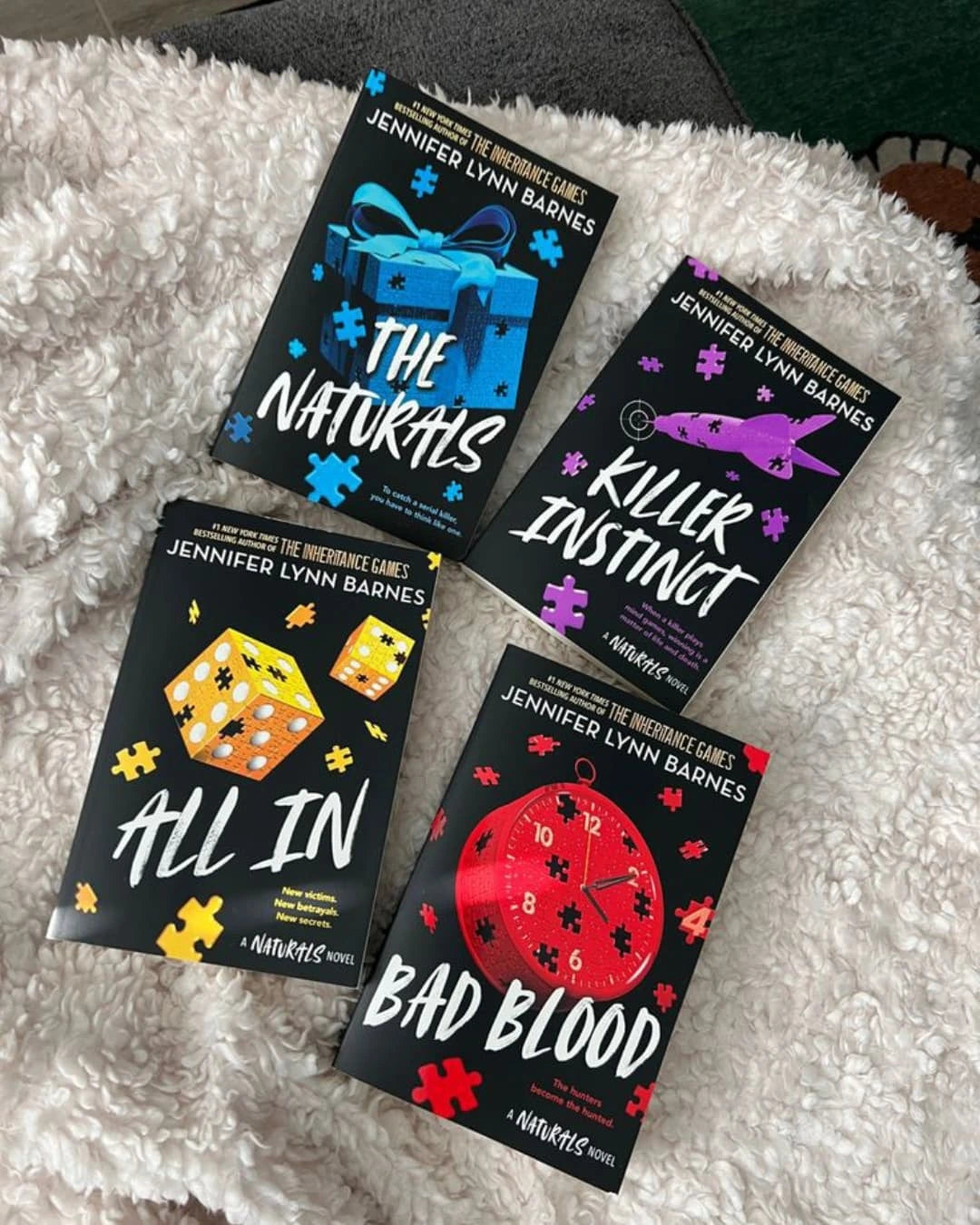 The Naturals Series (4 Books) by Jennifer Lynn Barnes