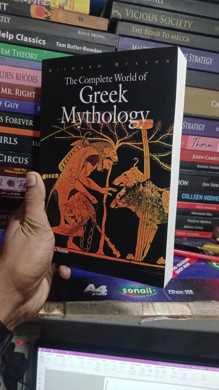 The Complete World of Greek Mythology by Richard Buxton Book