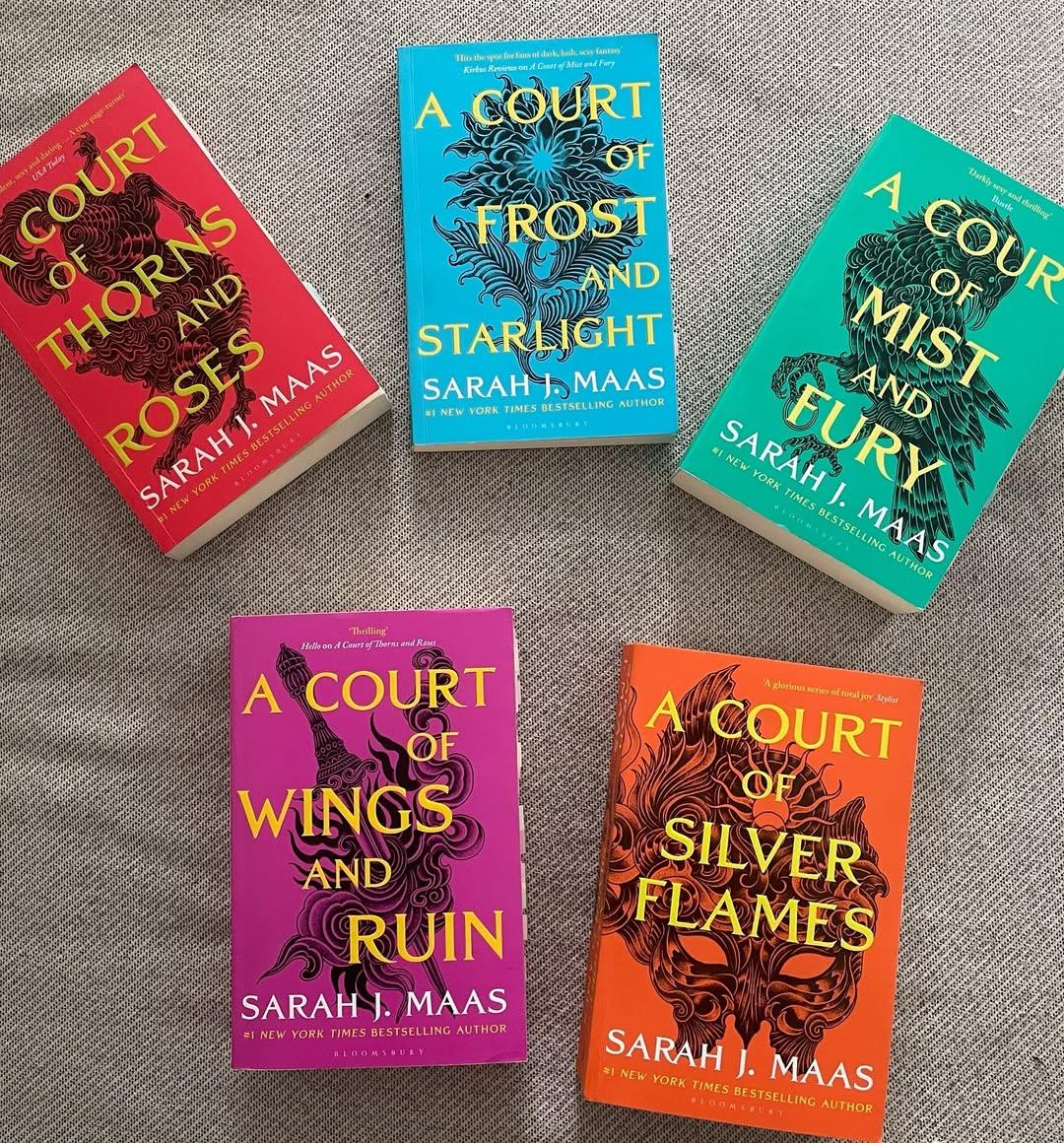 A Court of Thorns and Roses Series (5 Books) by Sarah J. Maas