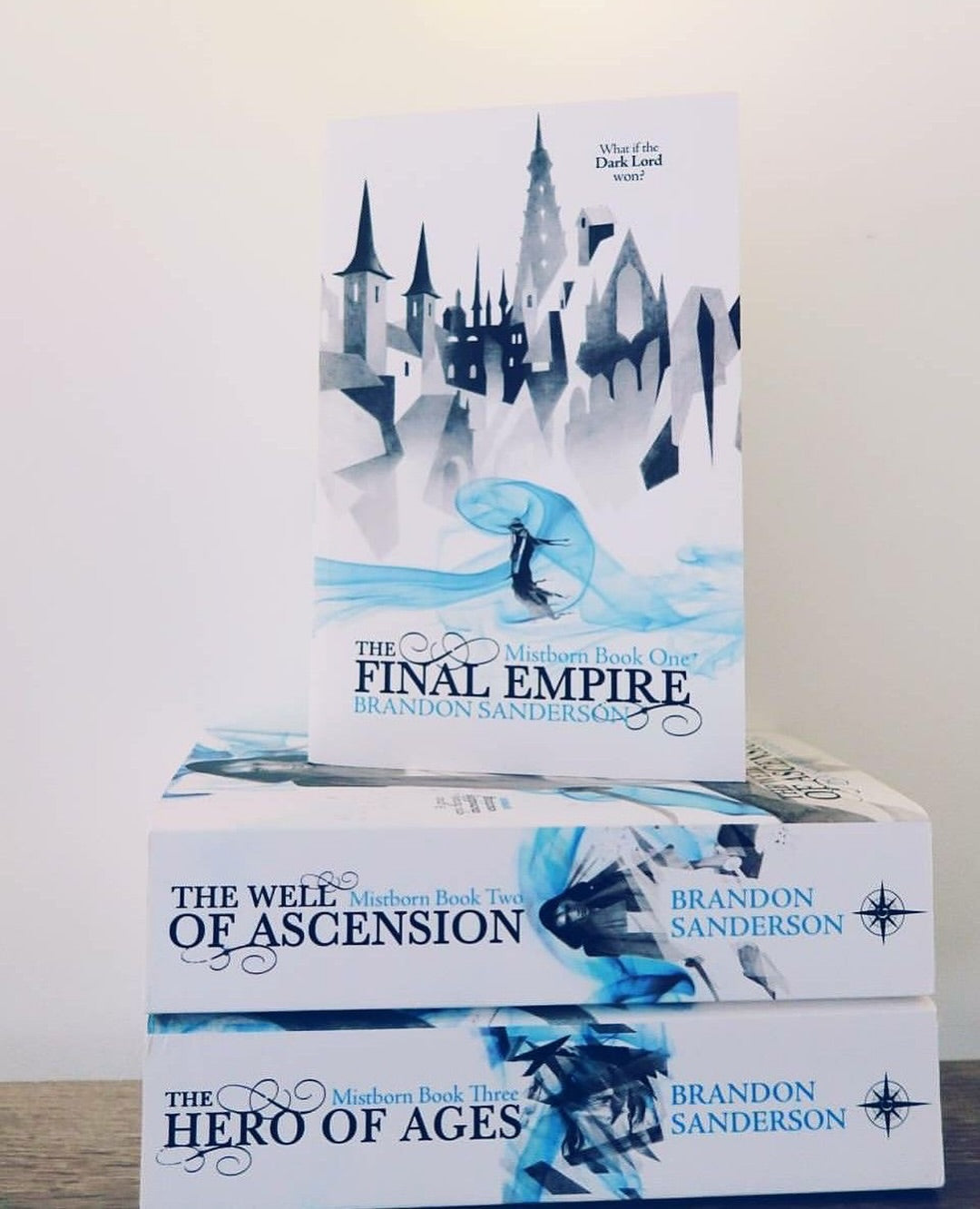 The Mistborn Trilogy by Brandon Sanderson