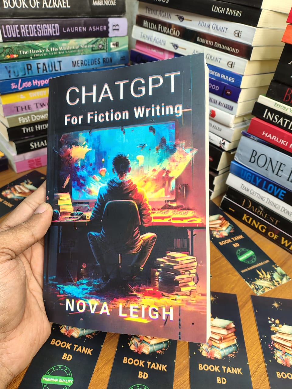 Chat GPT For Fiction Writing by Nova Leigh