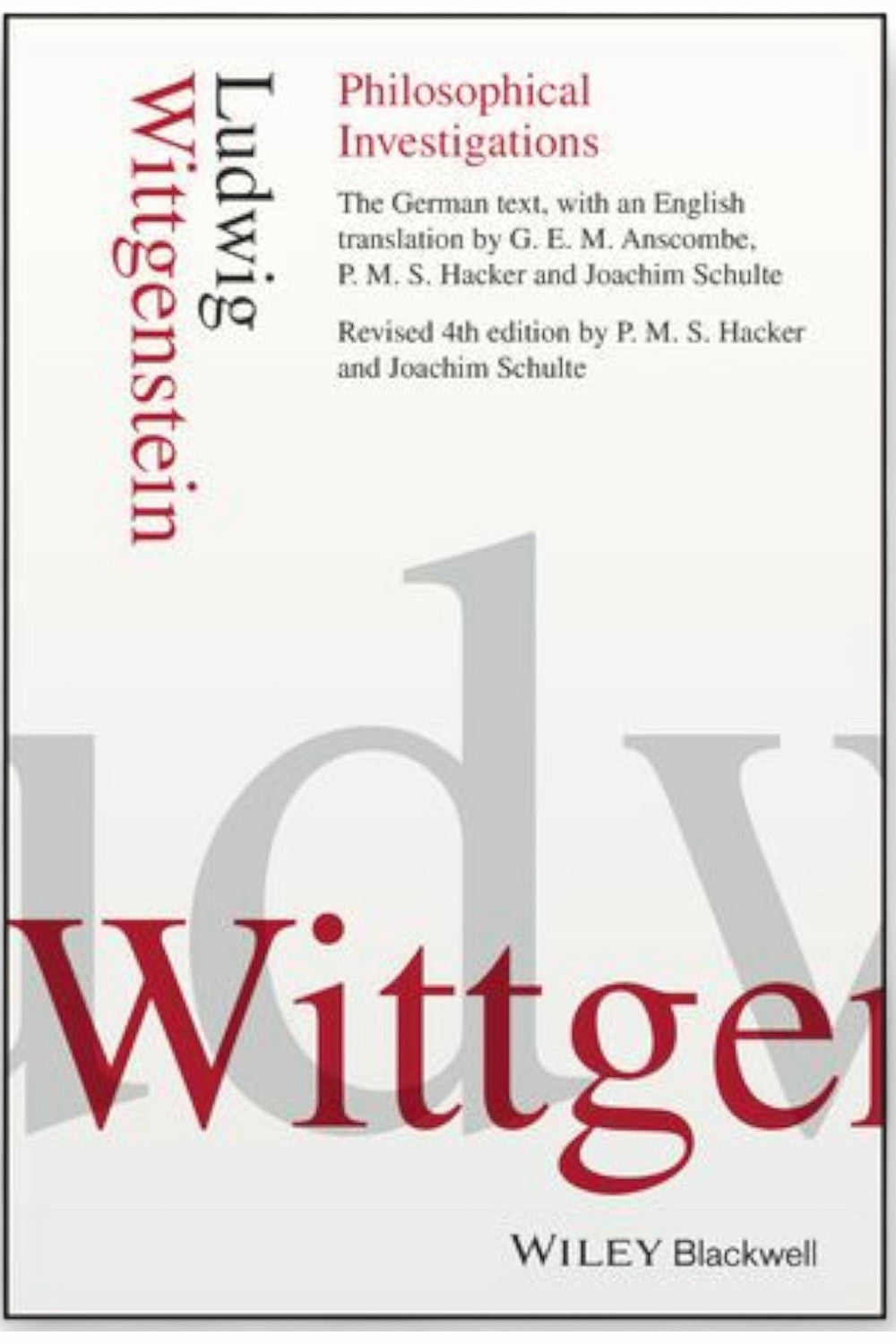 Philosophical Investigations by Ludwig Wittgenstein