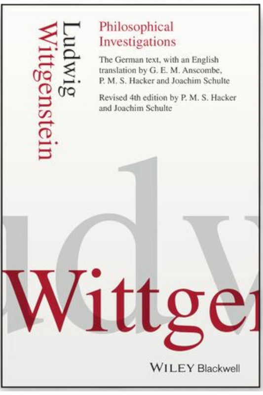 Philosophical Investigations by Ludwig Wittgenstein