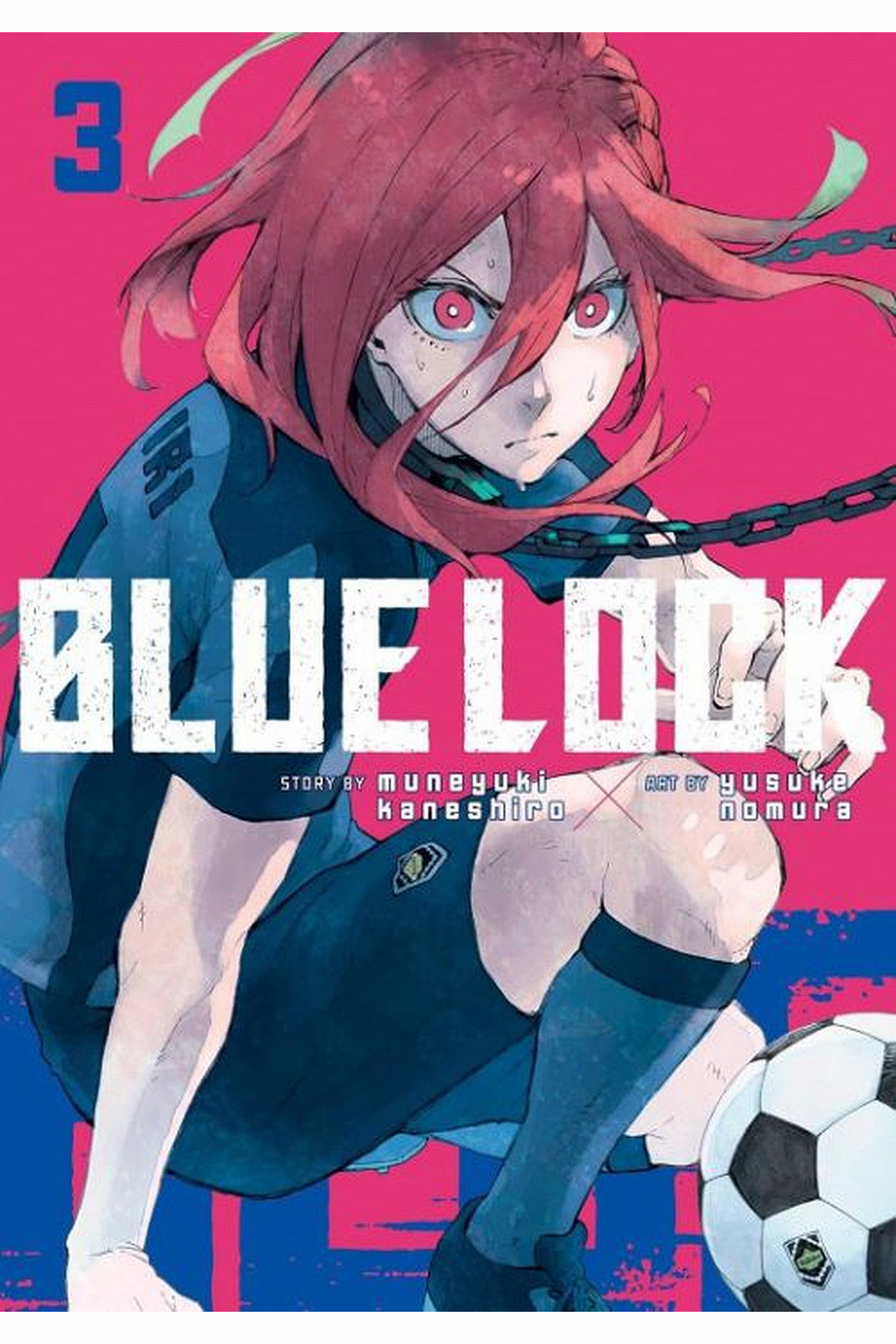 Blue Lock, Vol. 3 by Muneyuki Kaneshiro