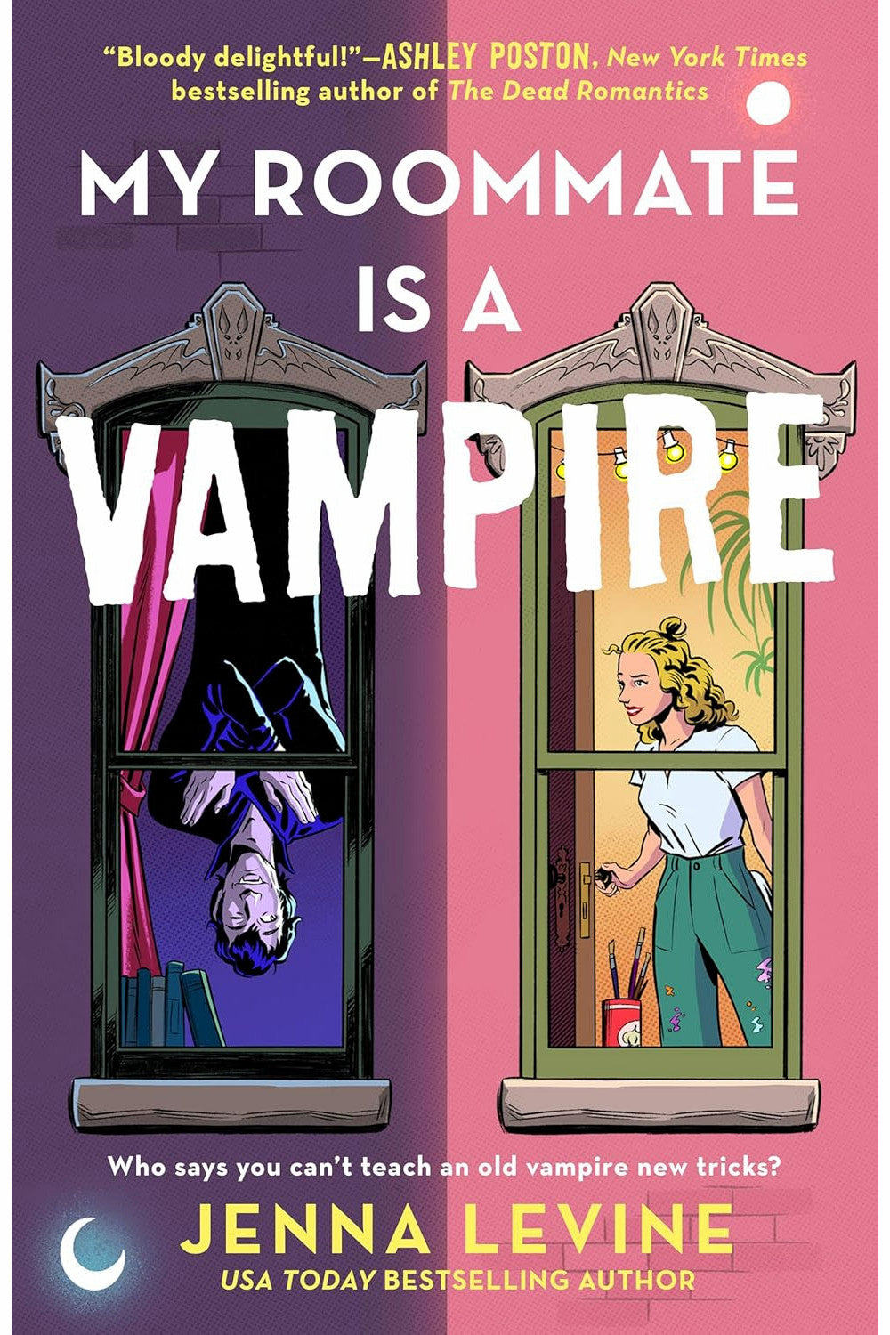 My Roommate Is a Vampire by Jenna Levine