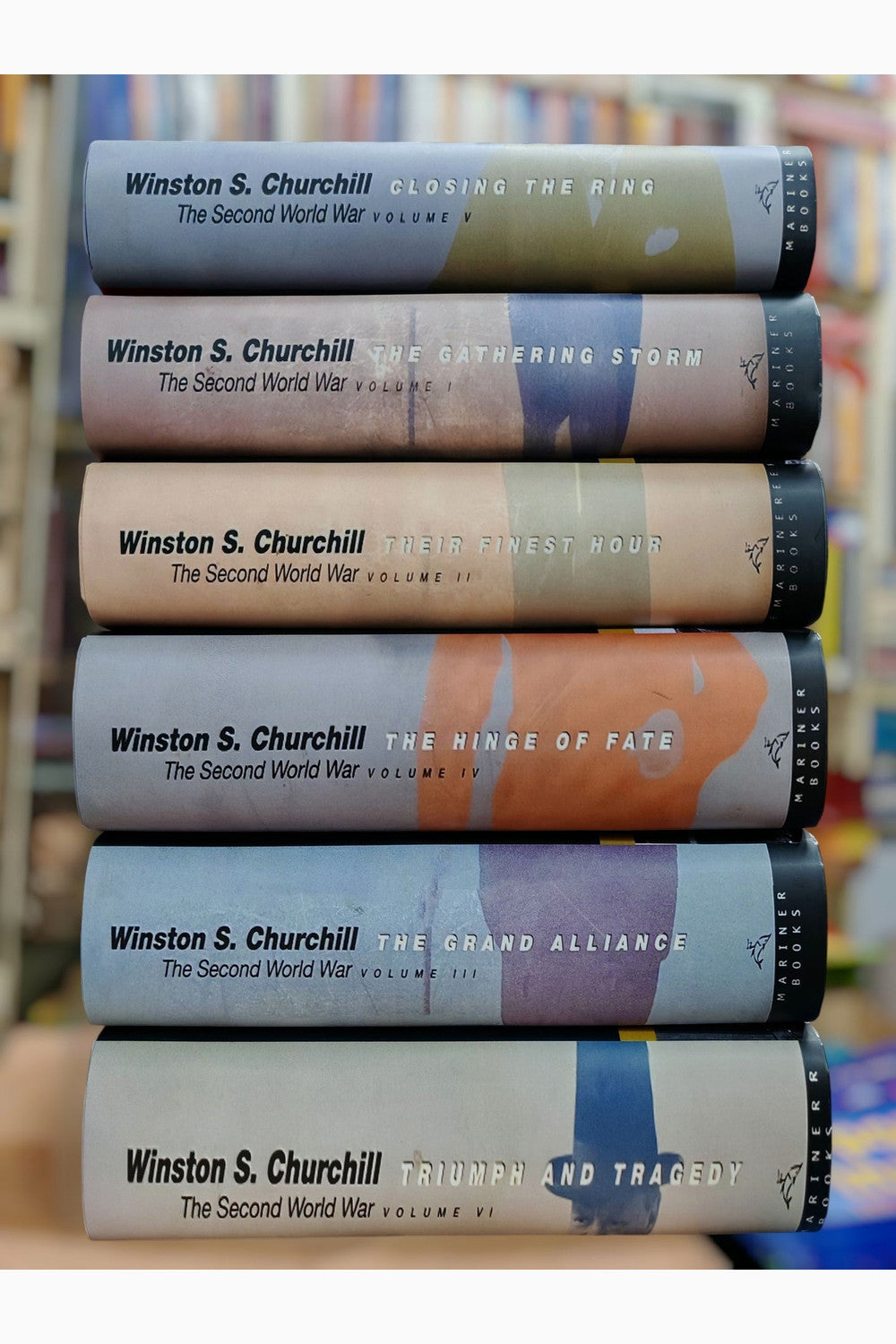 The Second World War: 6 Volume Set by Winston S. Churchill