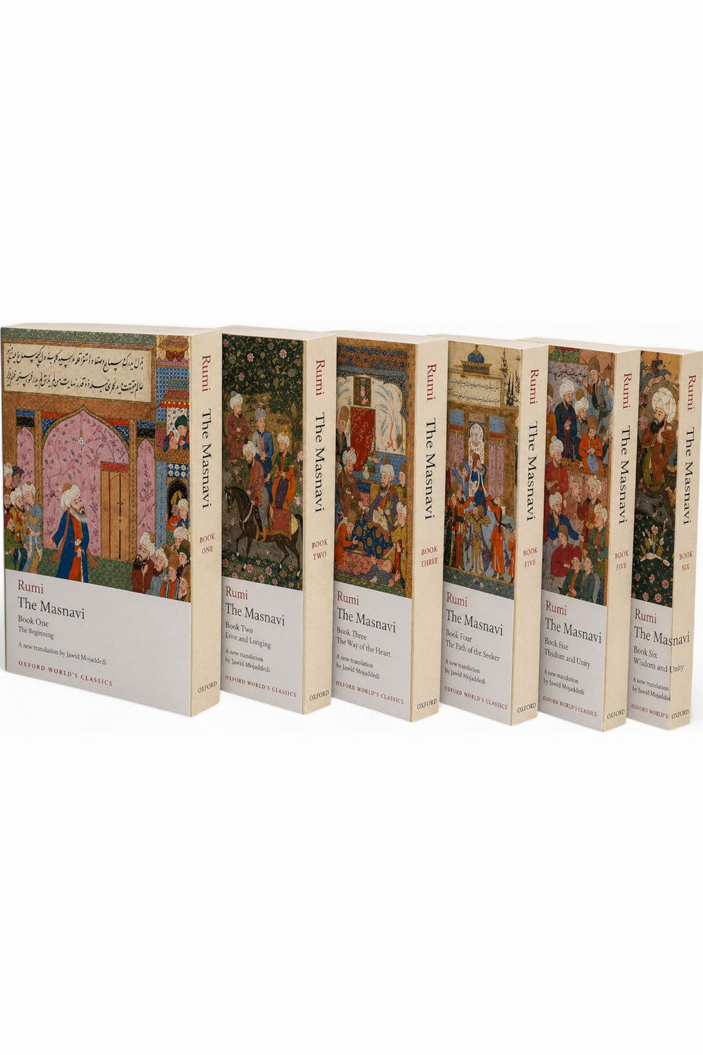 The Masnavi (Complete 6 Volume Set) by Jalal al-Din Rumi