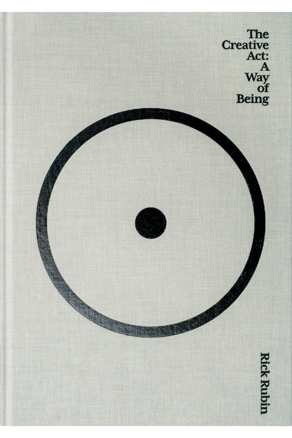 The Creative Act: A Way of Being by Rick Rubin