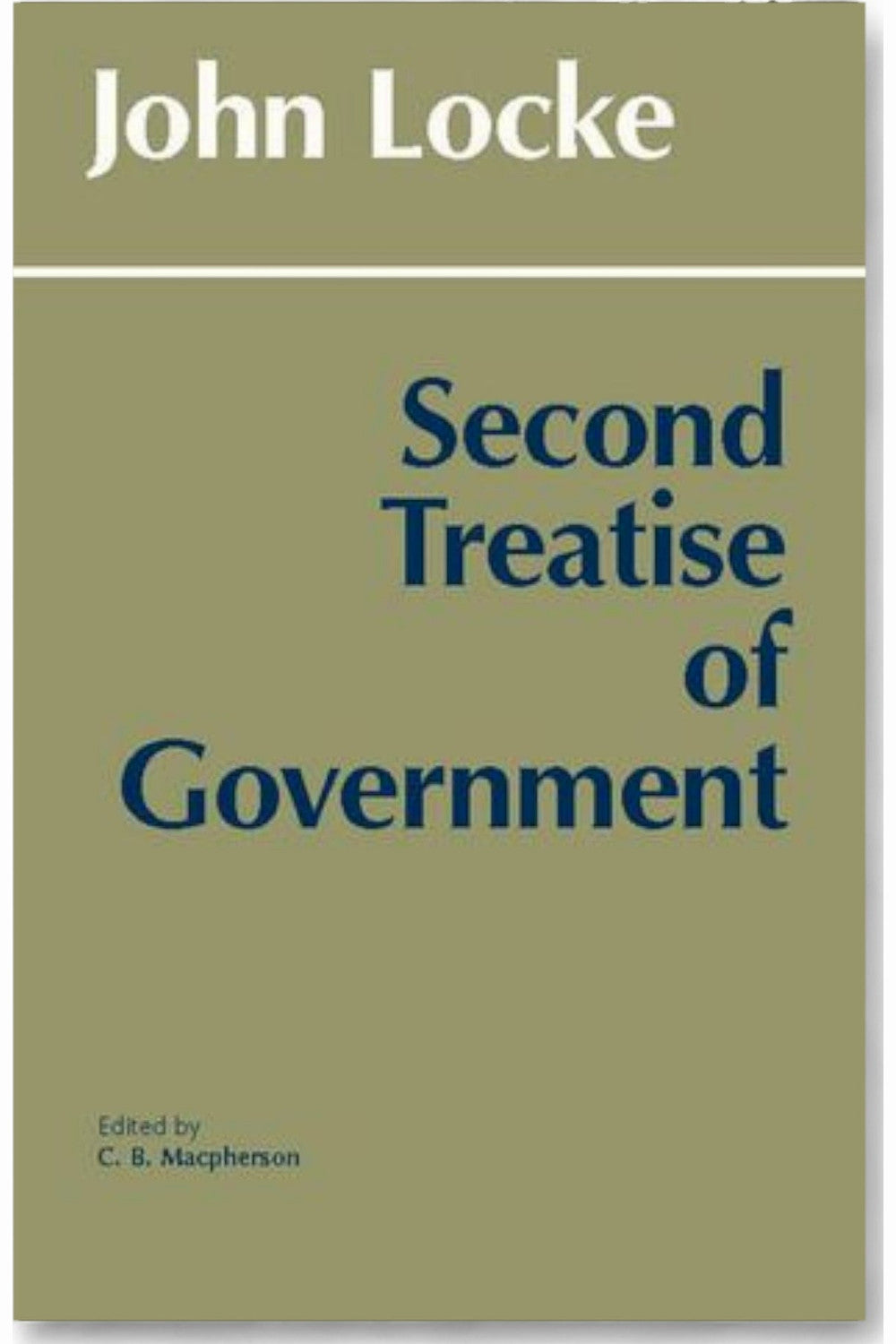 Second Treatise of Government by John Locke