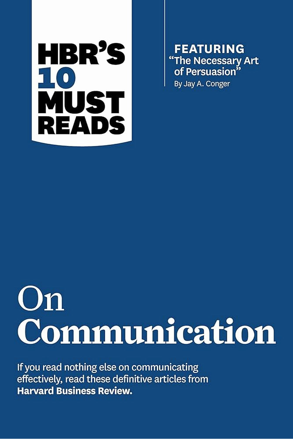 On Communication by Harvard Business Review