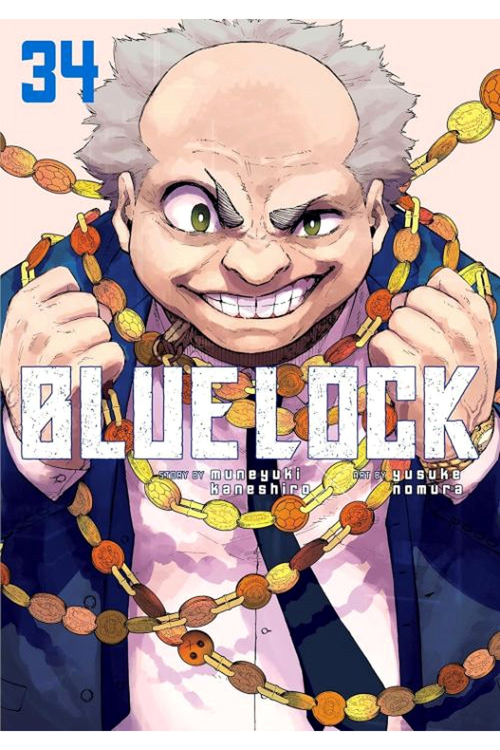 Blue Lock, Vol. 34 by Muneyuki Kaneshiro