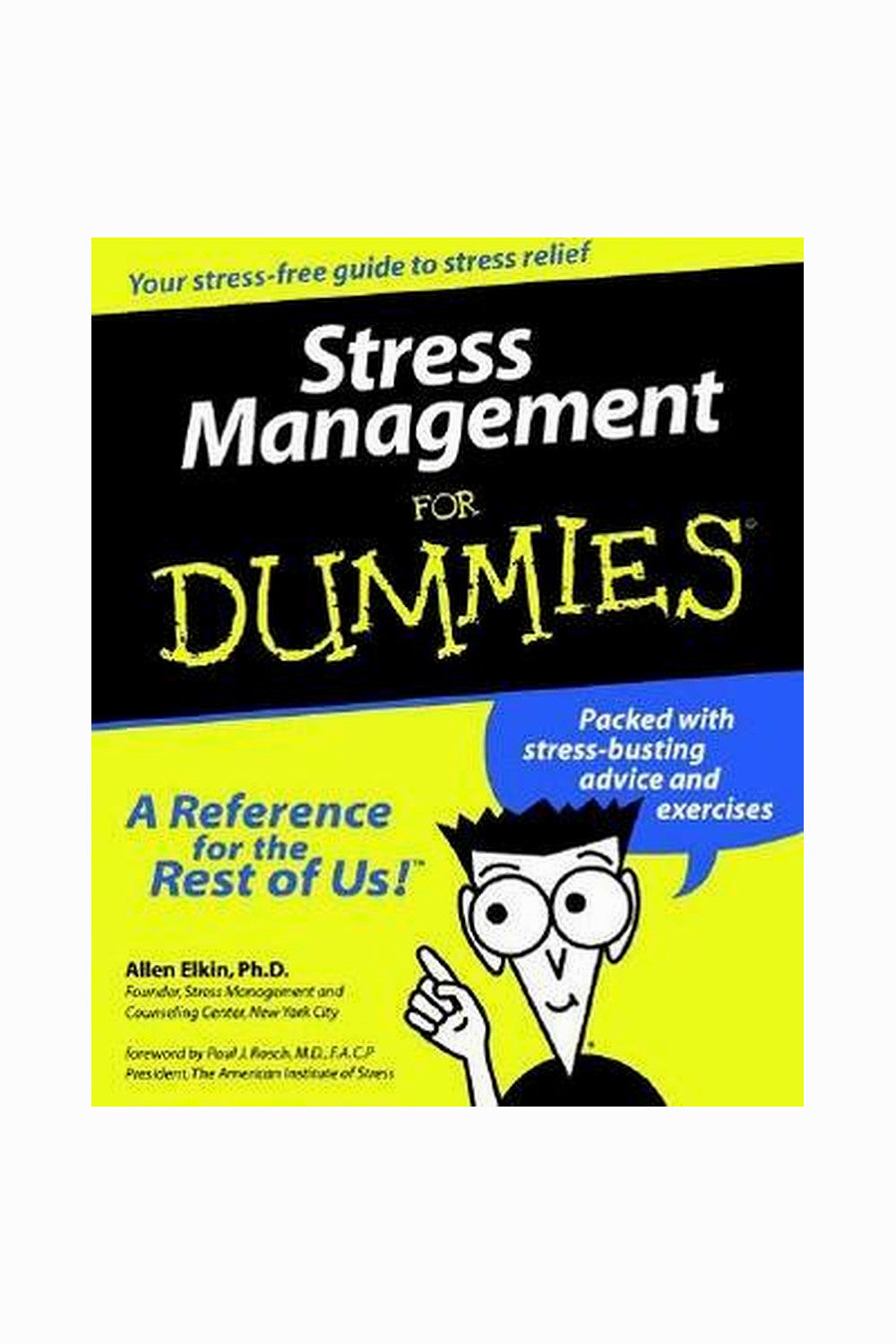 Stress Management for Dummies by Allen Elkin