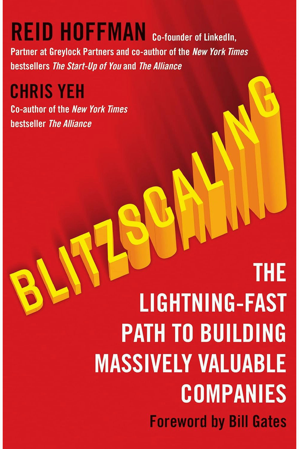 Blitzscaling by Reid Hoffman and Chris Yeh
