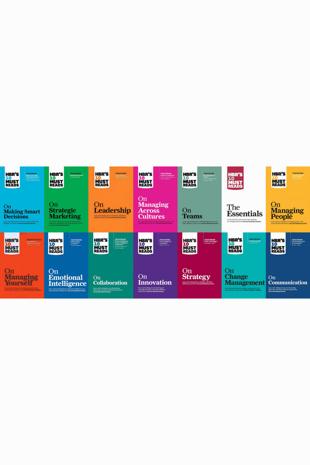 HBR's 10 Must Reads Book Series by Harvard Business Review