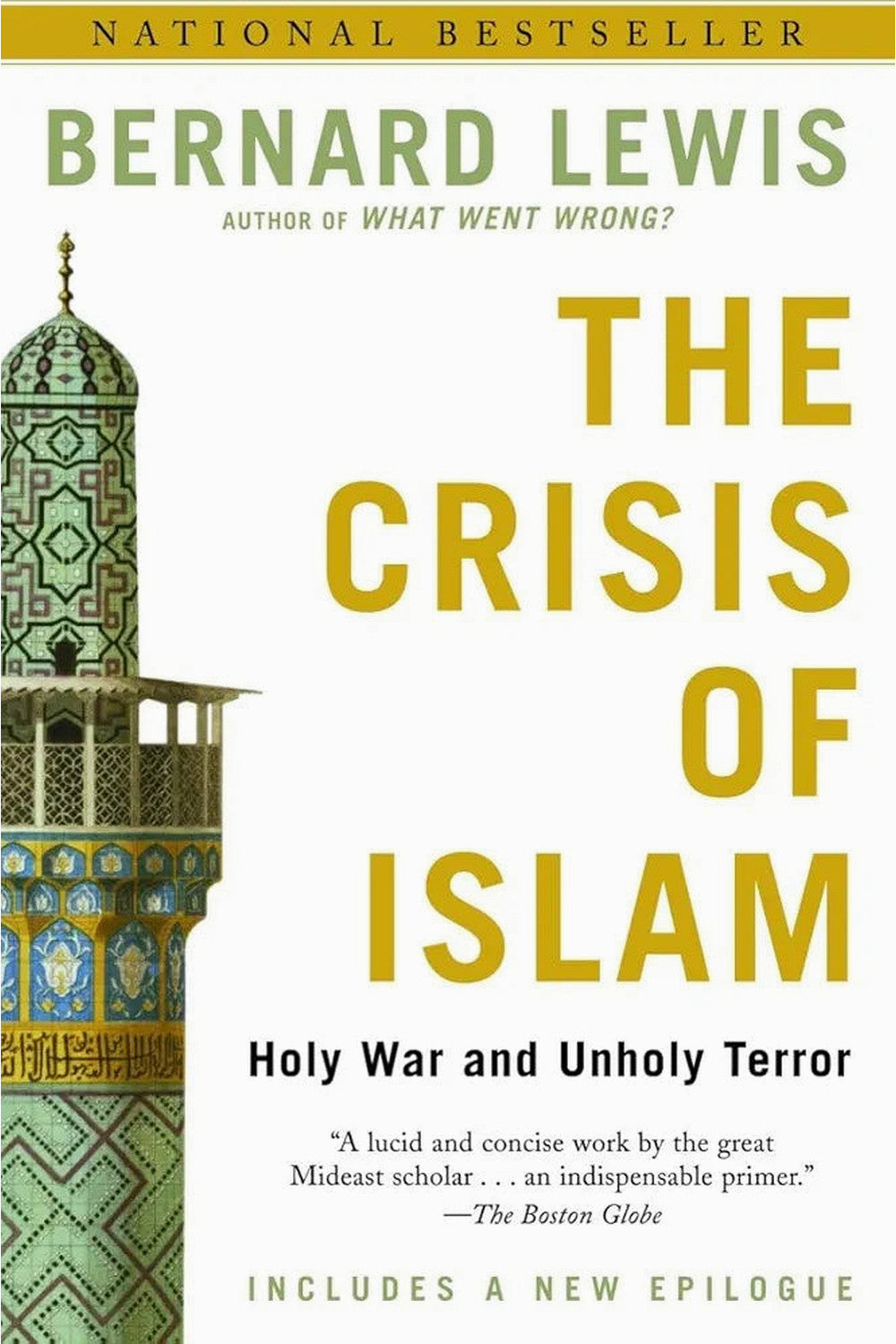 The Crisis of Islam by Bernard Lewis