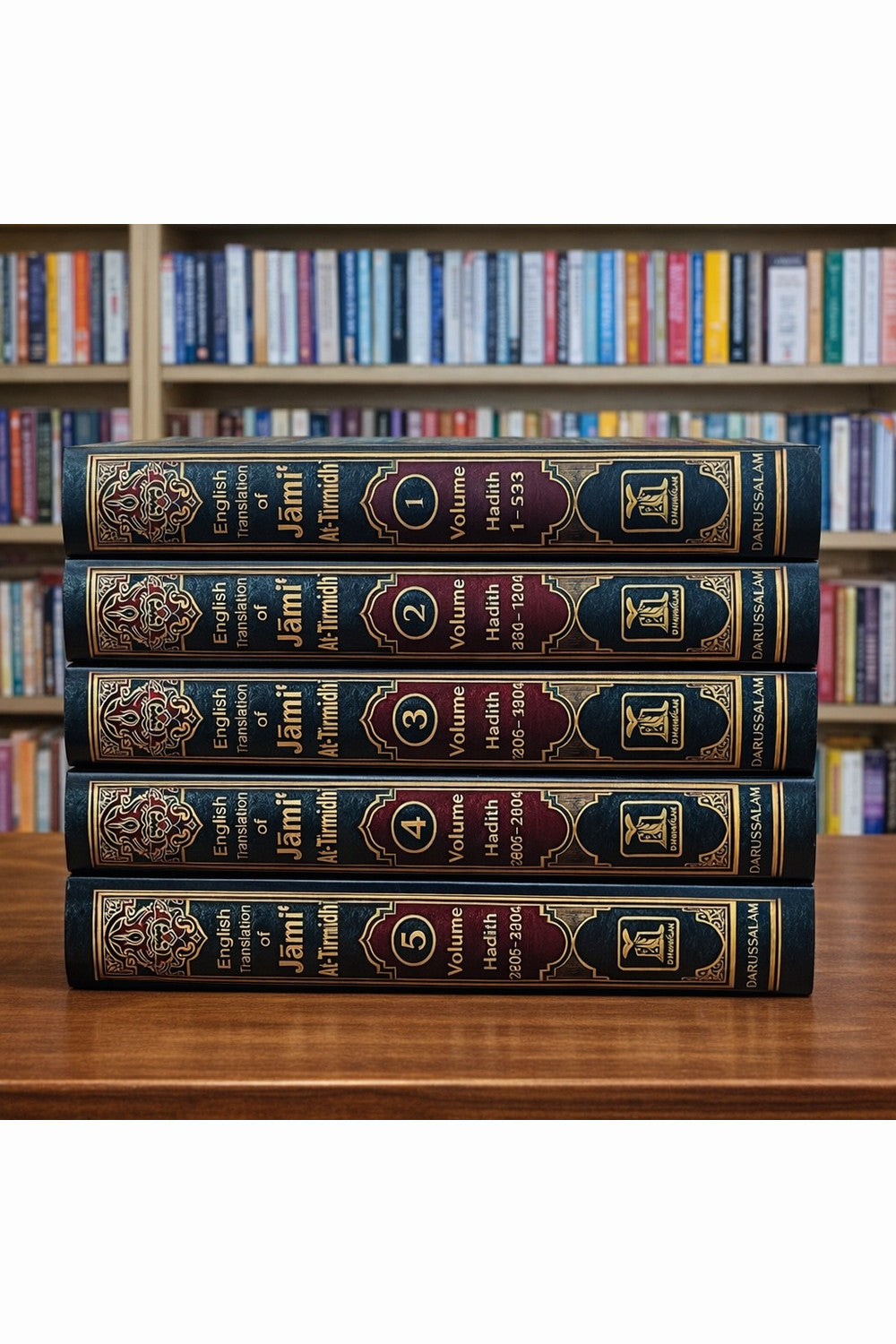 Jami At-Tirmidhi (6 Volume Complete Set) by Imam At-Tirmidhi (Darussalam)