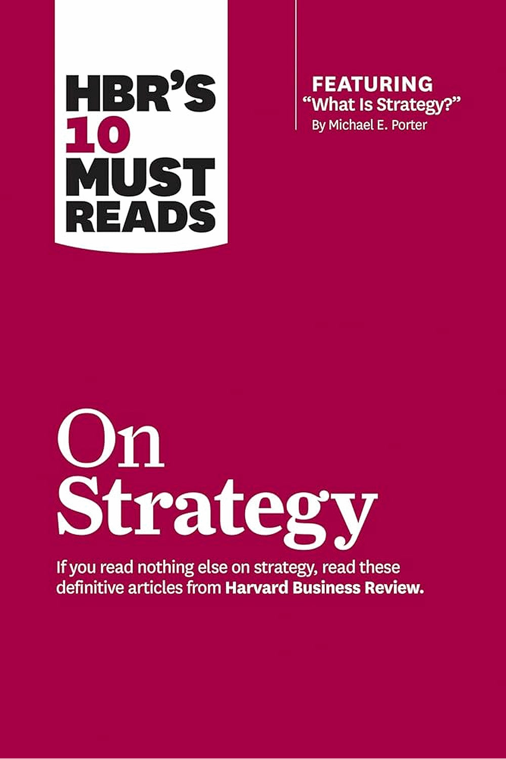 On Strategy by Harvard Business Review