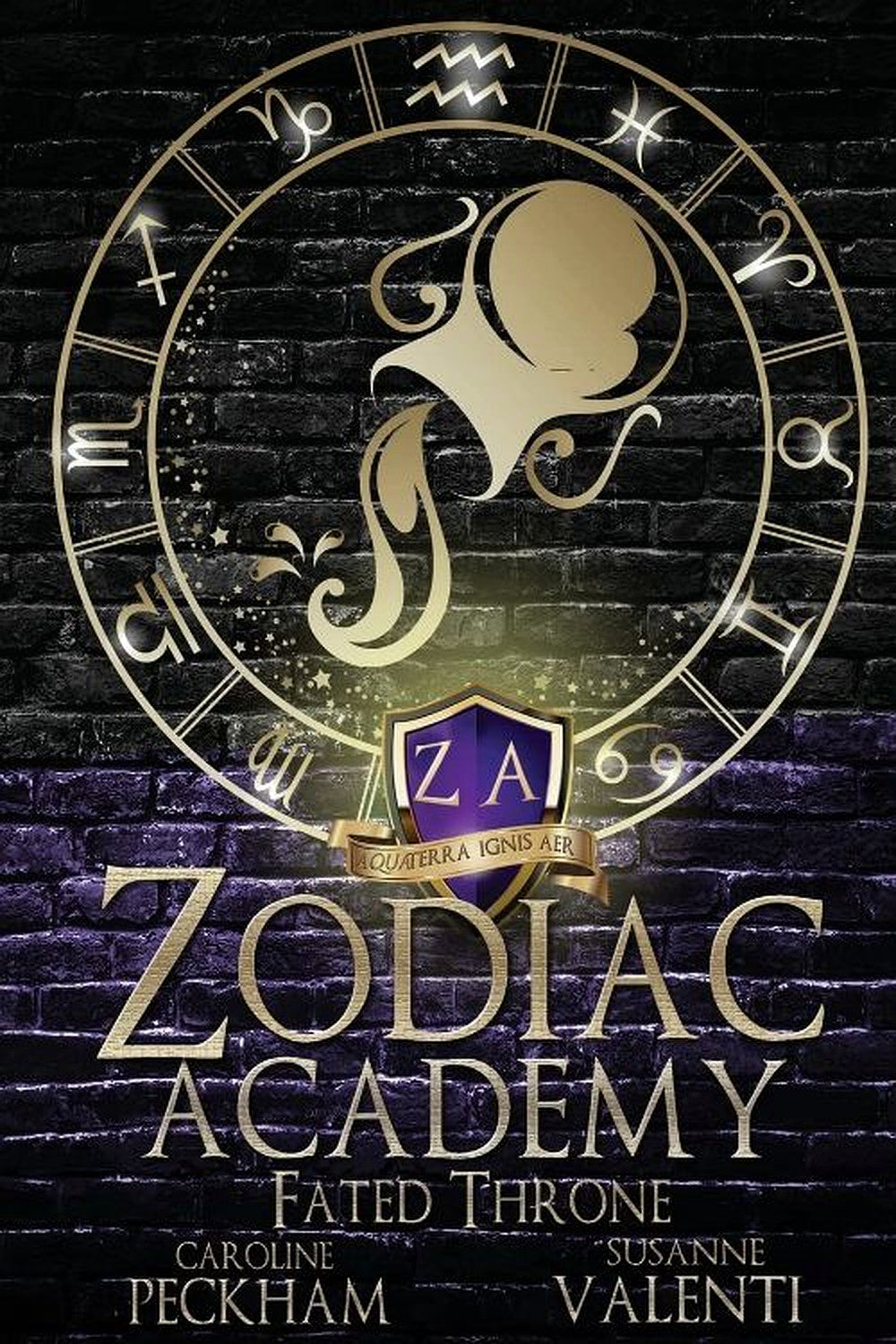 Zodiac Academy 6: Fated Throne by Caroline Peckham