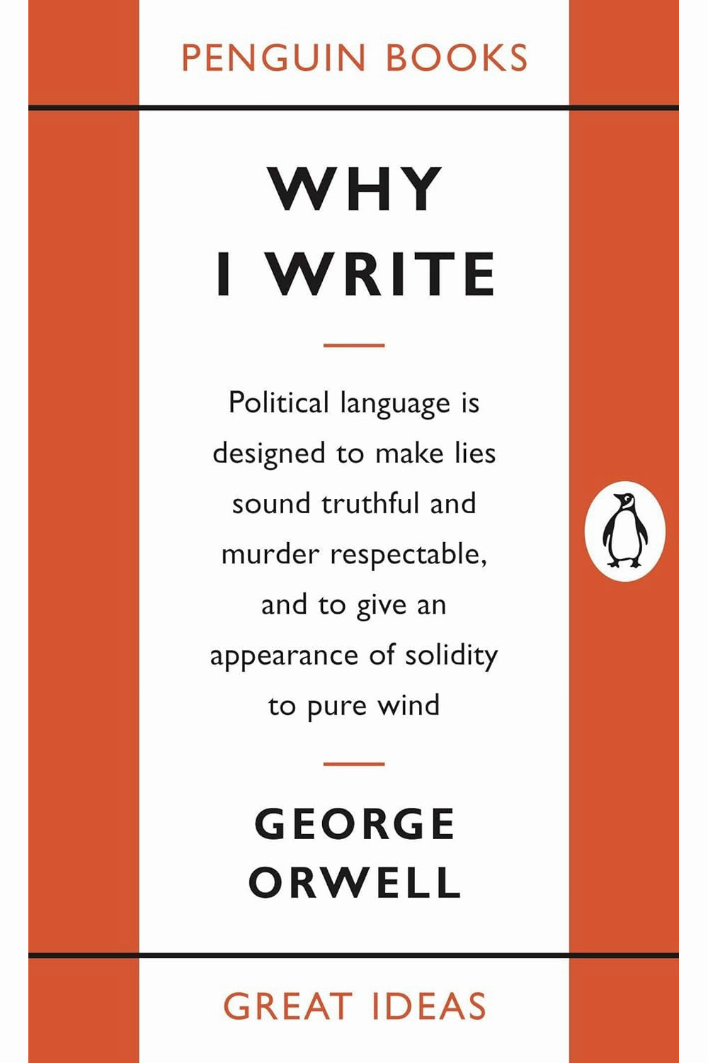 Why I Write by George Orwell