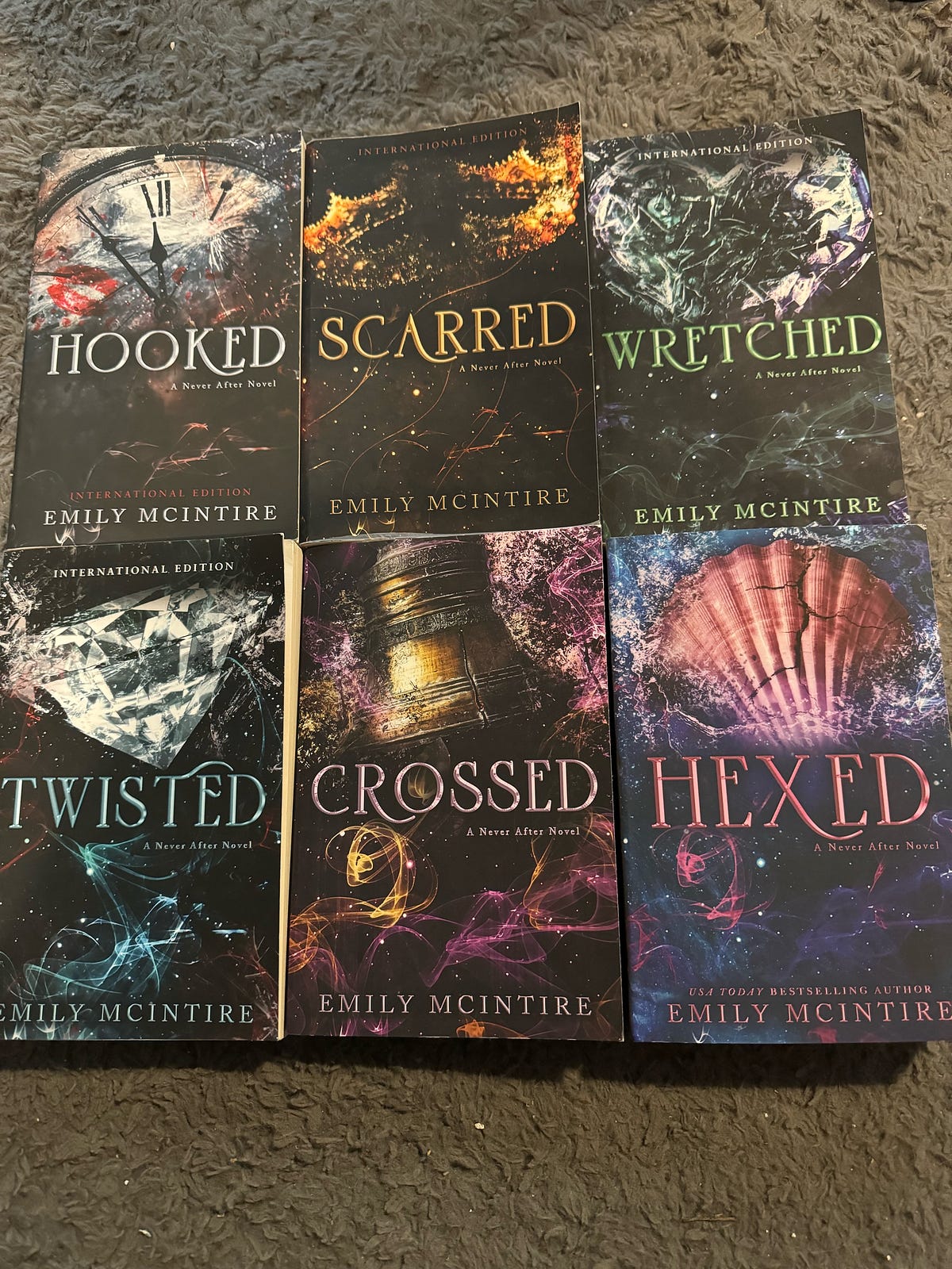 Never After Series (6 Books) by Emily McIntire