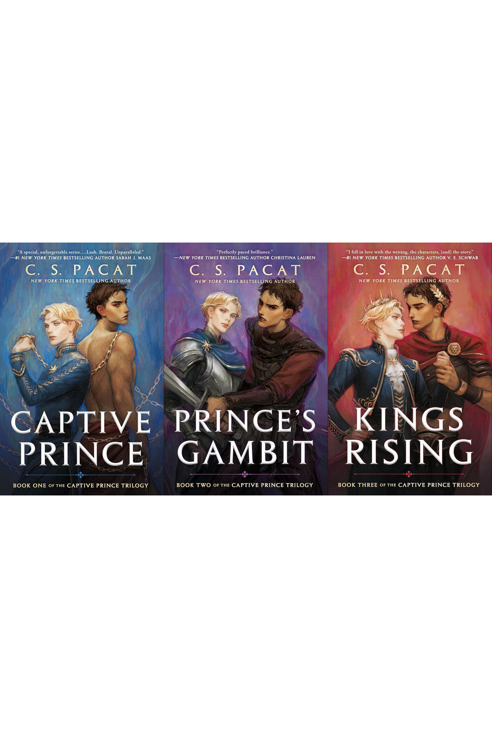 Captive Prince Trilogy by C. S. Pacat