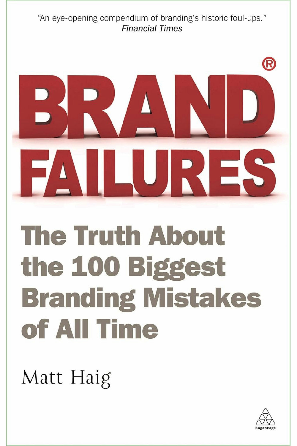 Brand Failures by Matt Haig