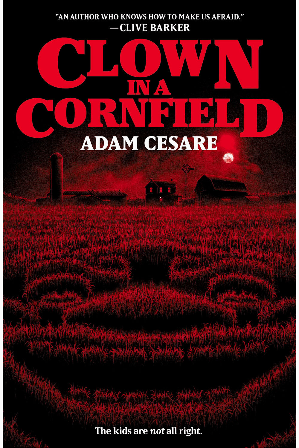 Clown in a Cornfield by Adam Cesare