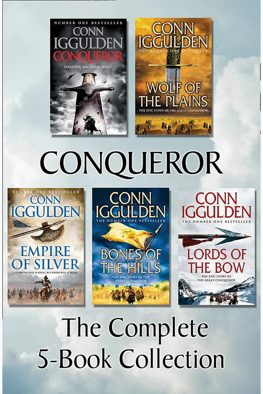 The Conqueror Series by Conn Iggulden