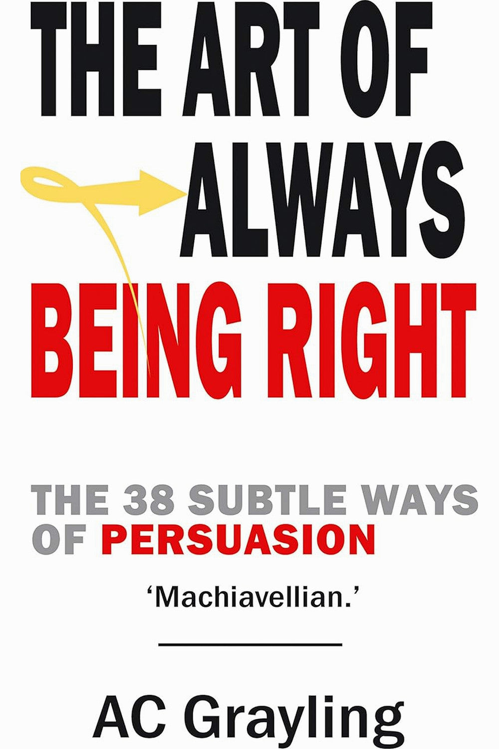 The Art of Always Being Right by Arthur Schopenhauer