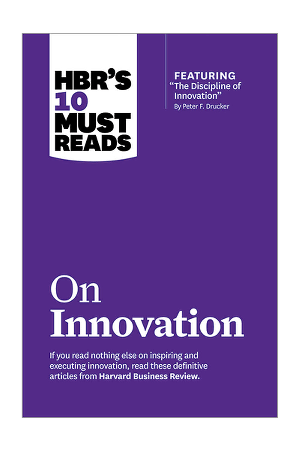 On Innovation by Harvard Business Review