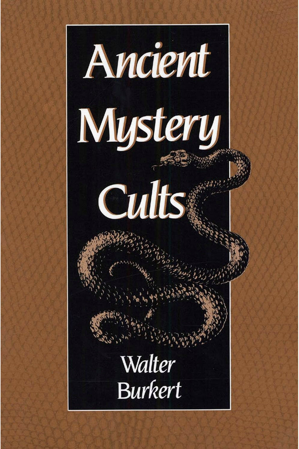 Ancient Mystery Cults by Walter Burkert