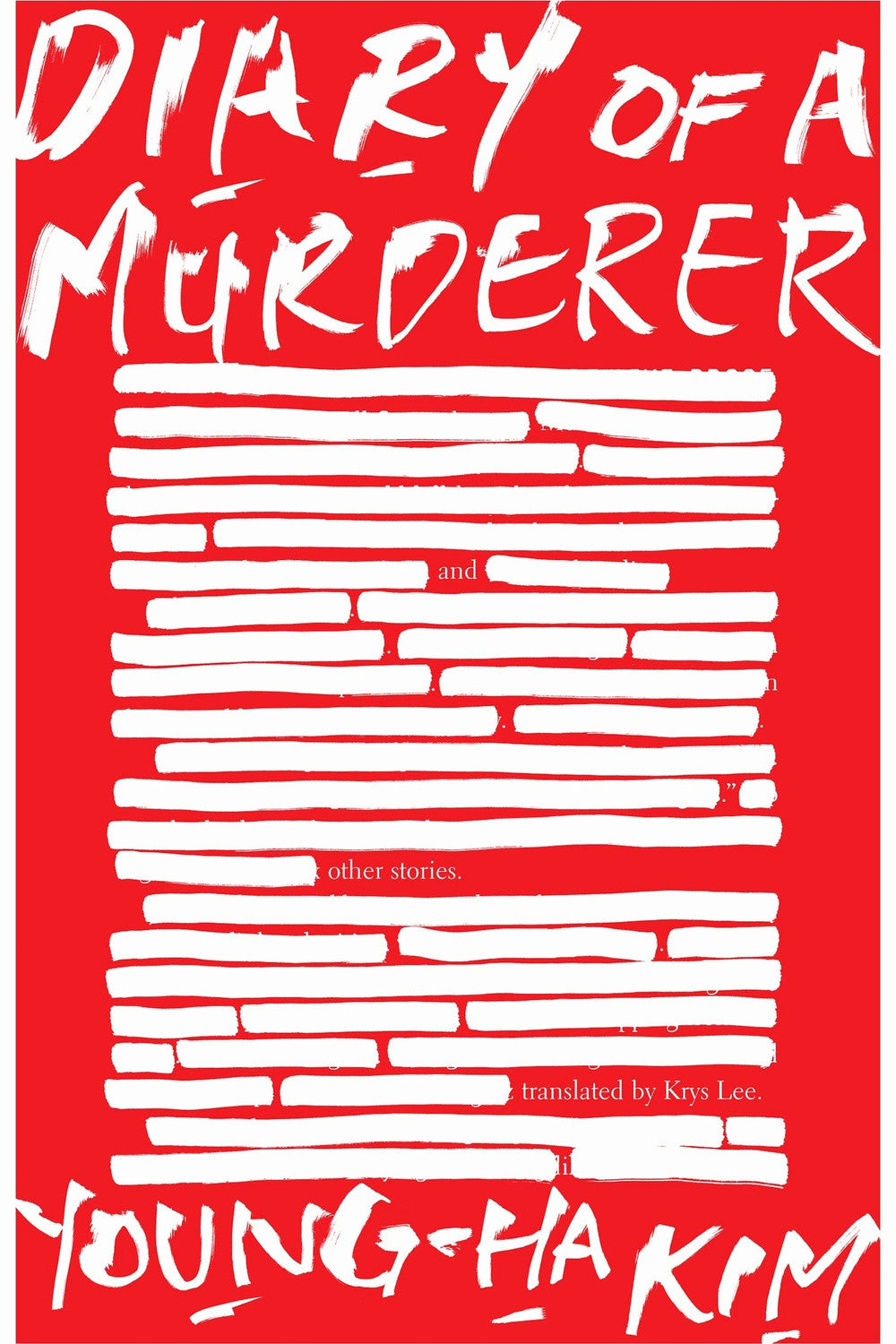 Diary of a Murderer by Kim Young-ha