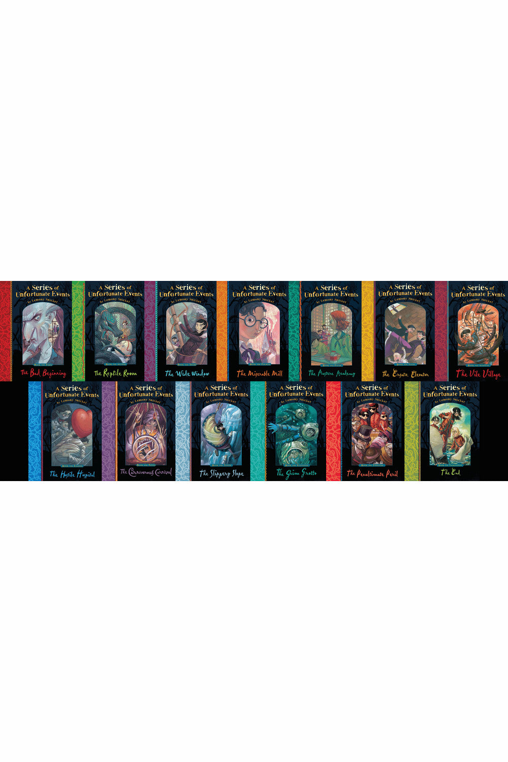 A Series of Unfortunate Events by Lemony Snicket