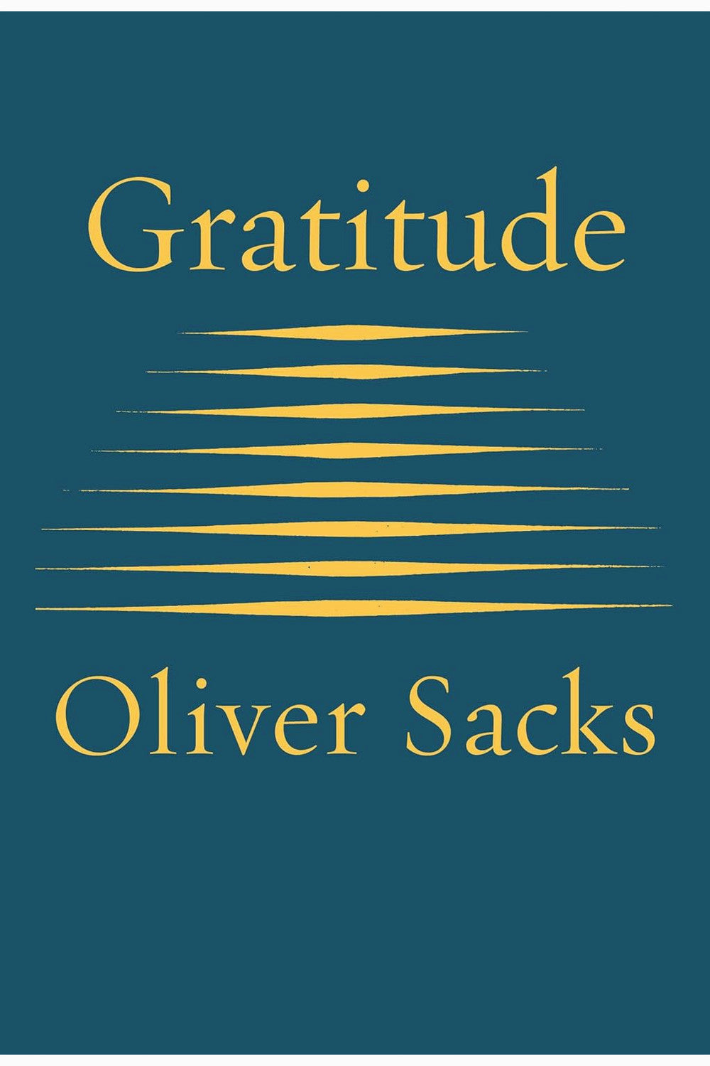 Gratitude by Oliver Sacks