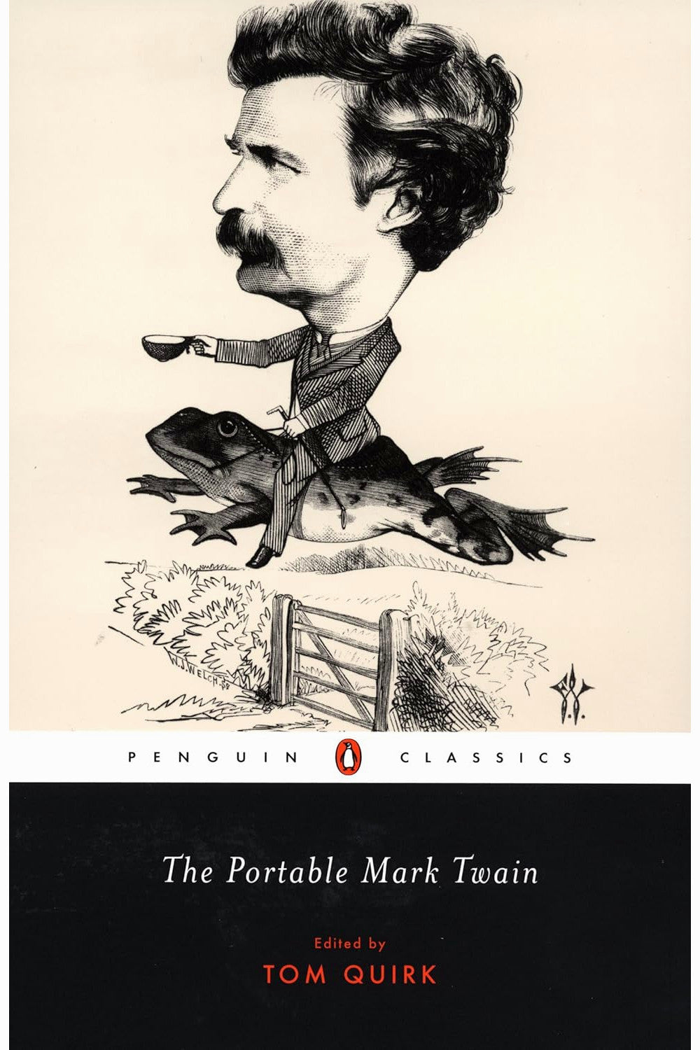 The Portable Mark Twain by Mark Twain (Tom Quirk, ed.)