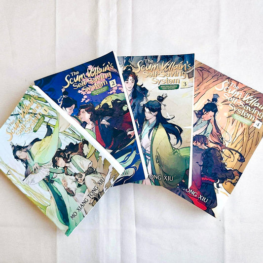 The Scum Villain's Self-Saving System Novel Series (4 Books) by Mò Xiāng Tóng Xiù