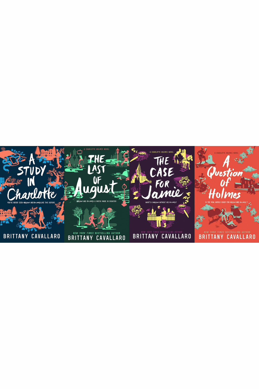 Charlotte Holmes Series by Brittany Cavallaro
