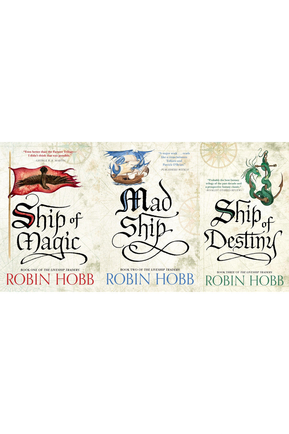 The Liveship Traders Series by Robin Hobb