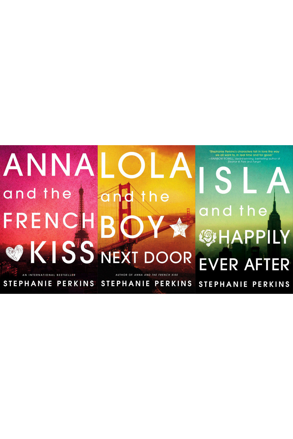 Anna and the French Kiss Series by Stephanie Perkins